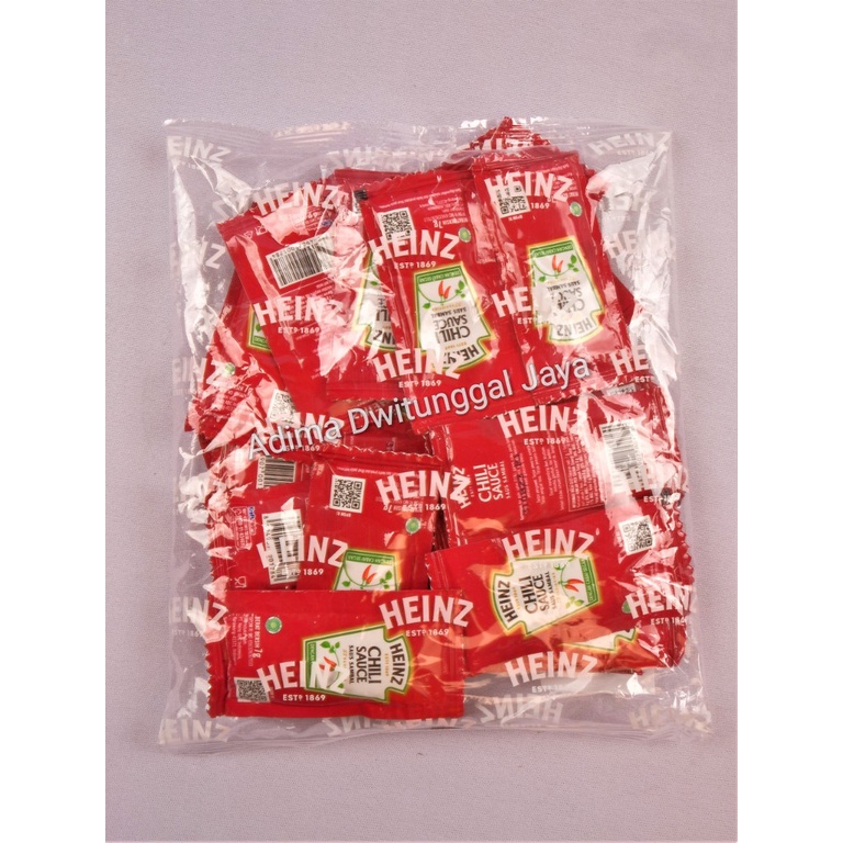 Heinz Chili Sauce / Heinz Saus Sambal Sachet 22's x 7gr