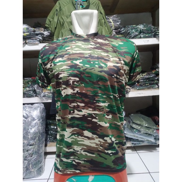 Kaos loreng pdl terbaru bahan drifit