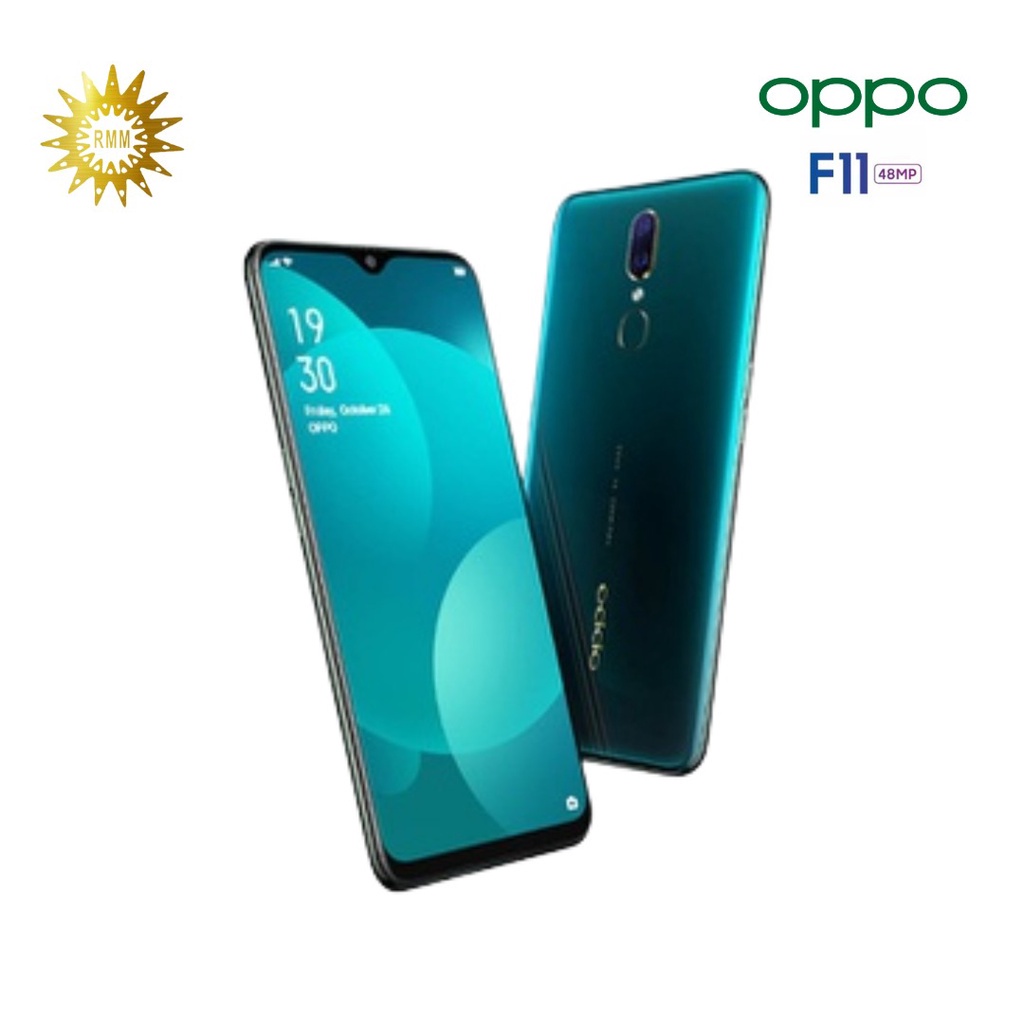 OPPO F11 RAM 6GB INTERNAL 128GB GARANSI 1 TAHUN