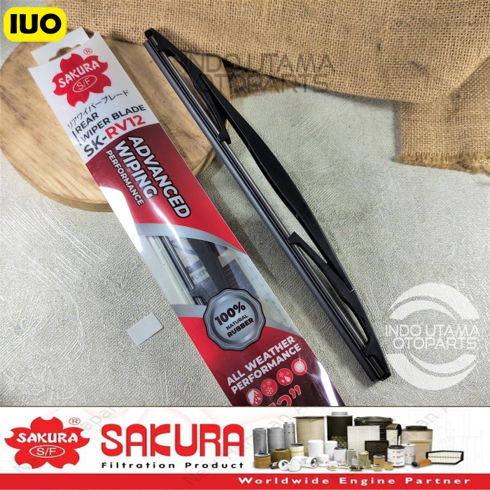 Wiper Belakang Pajero Sport BR-V Xpander BRV Sakura 12 inchi RV12