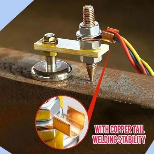 Klem Kabel Tang Travo Magnet Ground Las Welding Clamp Stang Masa Cod