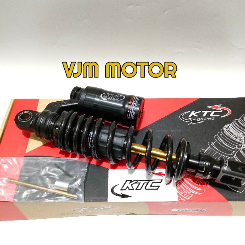 Shockbreaker Ktc extreme Beat Scoopy Mio Vario 150 Black series ukuran 325mm