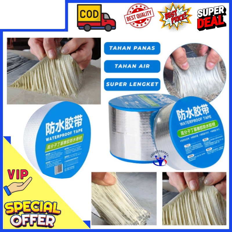 Plester Anti Air dan Anti Bocor Lem Anti Bocor Lakban Anti Bocor Aluminium Foil Lem Plester Anti Boc