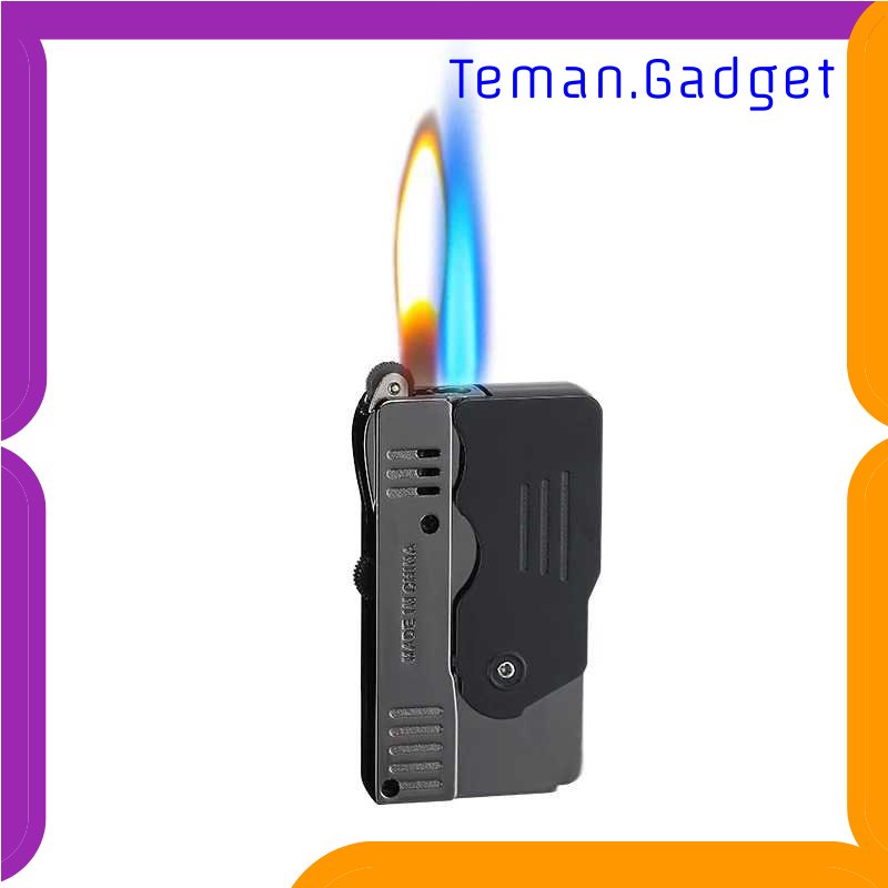 TG-KRK Morping Korek Api Gas Double Fire Pistol Torch Jet Windproof - HQ0030