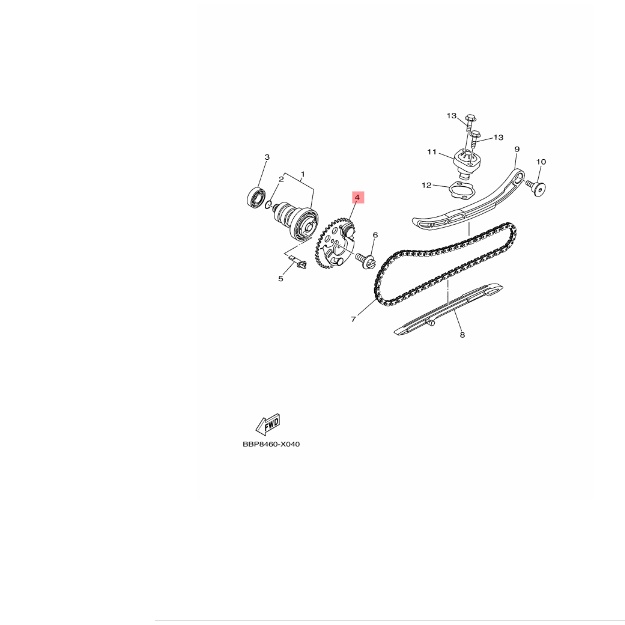 DECOMPRESSION ASSY GIR GEAR GIGI SENTRIK RANTAI TIMING KETENG NMAX N MAX NEW CONNECTED ORIGINAL YGP B6H-E2280-10