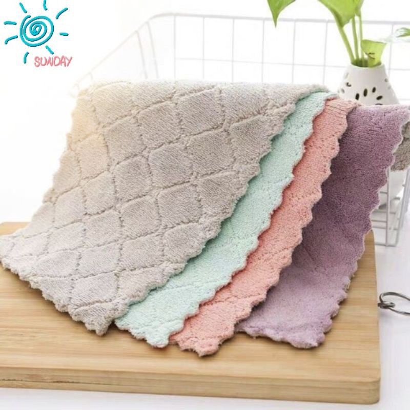 Kain Lap Dapur Bahan Microfiber anti minyak