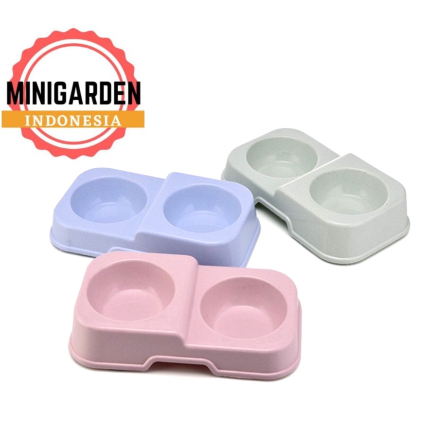 TEMPAT MAKAN ANJING PB 660 mangkok tempat minum hewan kucing pet bowl double bowl