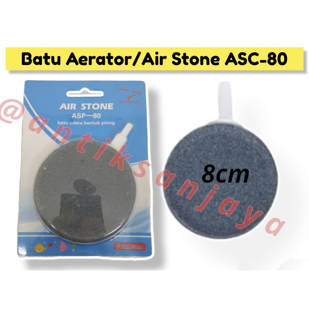 BATU AERATOR BULAT PIPIH AIRSTONE AIR STONE ASC 80 8 CM kolam aquarium aquascape batu aerator aerasi