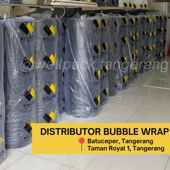

Bubble Wrap Roll 125cm x 50meter Bening - Premium 3KG