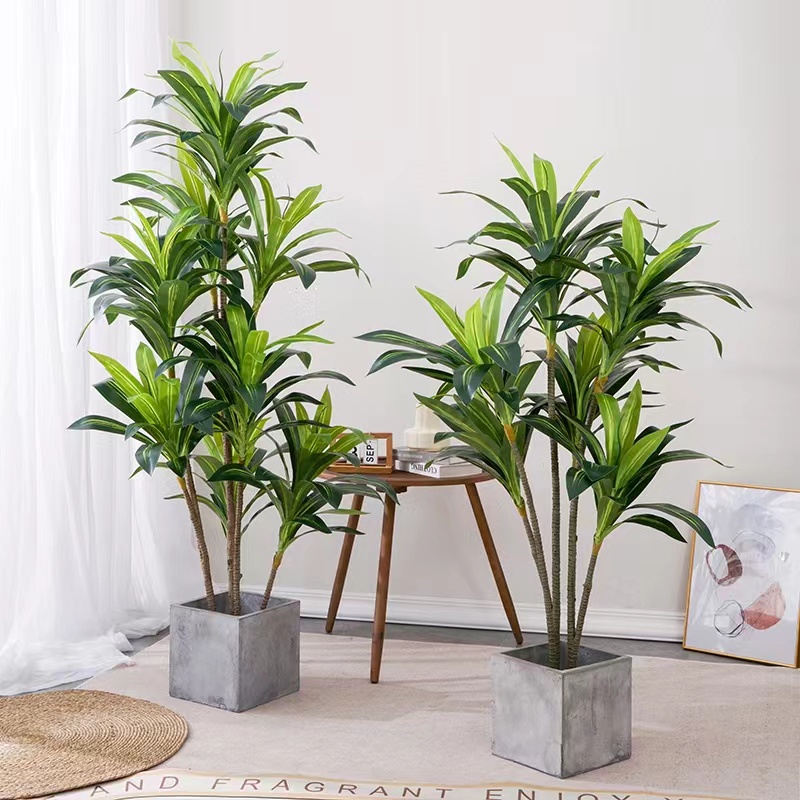 AND / COD / Pohon Hias Artificial Tanaman Pohon Dracaena Fragrans Hias Plastik Dekorasi Ruangan Rumah PBP129