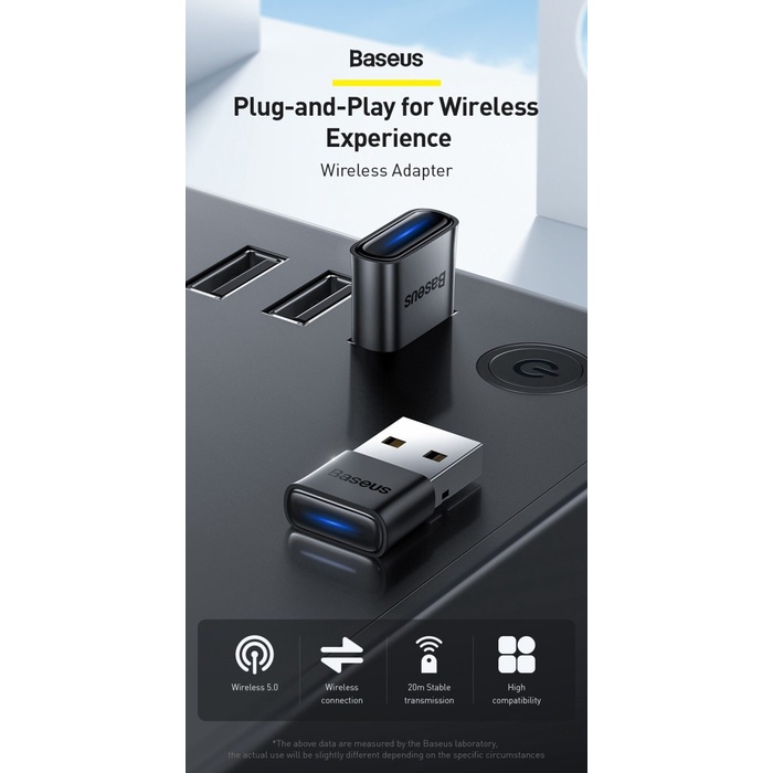 Baseus USB Bluetooth Adapter v5.0 For PC Laptop