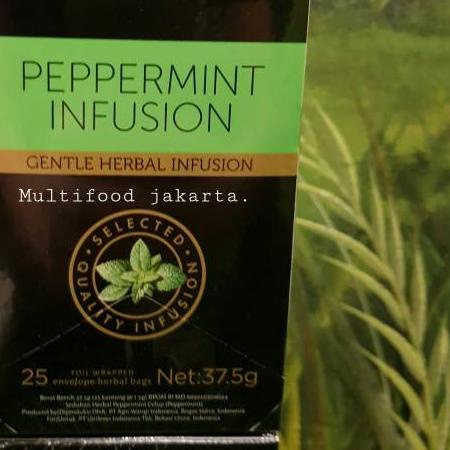 

Lipton peppermint infusion tea