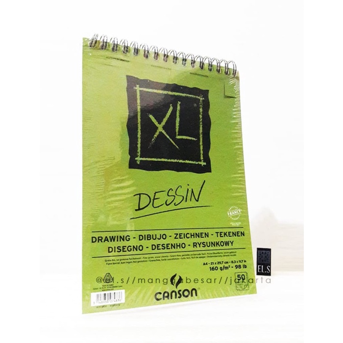 

Canson XL Dessin A4 (Drawing Pad)