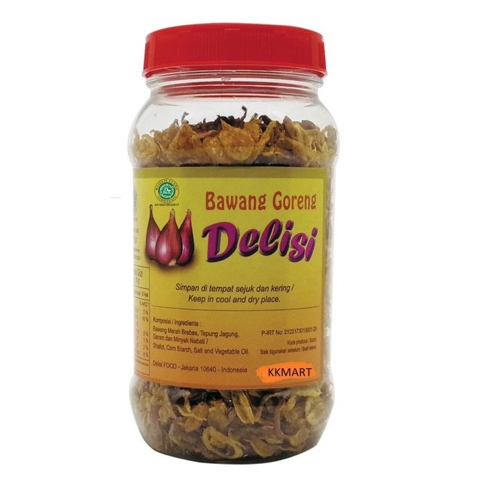 

Bawang Goreng DELISI - Brebes toples 100 gr