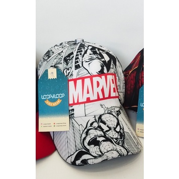 TOPI ANAK MARVEL FULL PRINT/TOPI SUPERHERO ANAK SPIDERMAN/SUPERMAN/CAPTEN AMERICA/TOPI KARAKTER MARV