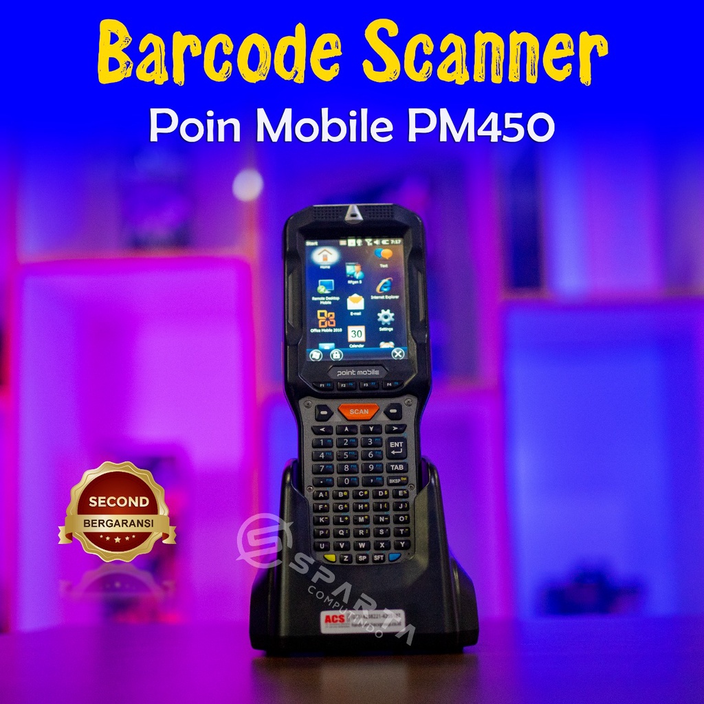 Barcode Scanner Point Mobile PM450 Murah Bergaransi