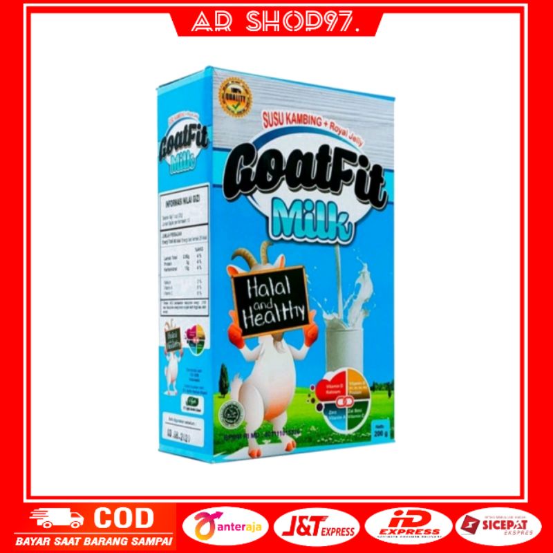 

SUSU KAMBING ETAWA GOATFIT MILK 200GR