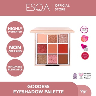 Image of ESQA Goddess Eyeshadow Palette - Peach