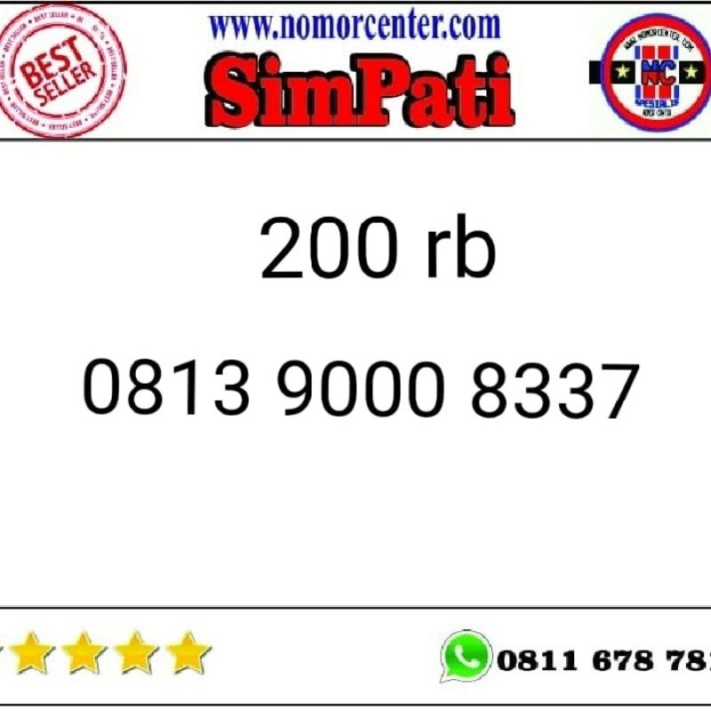 no perdana simpati 4g ,cantik terupdate,super hoki