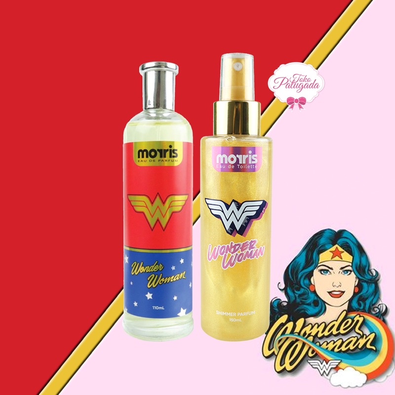 [BISA COD] Morris Wonder Woman Series - Morris Wonder Woman Shimmer Parfume - Wonder Woman Eau De Parfum