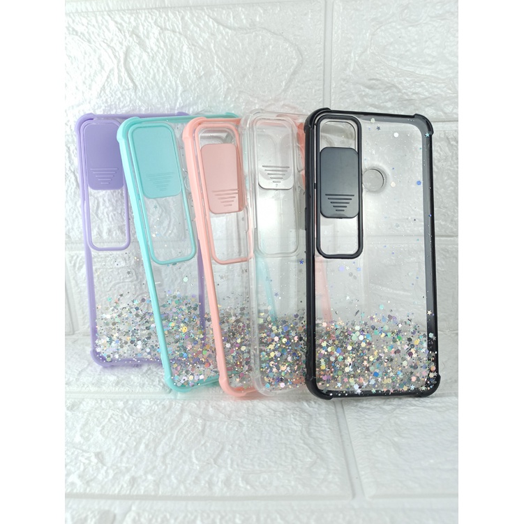 OPPO RENO 5F/A53/A33 2020/A54 4G GLITTER CASE SLIDE KAMERA PROTECTION