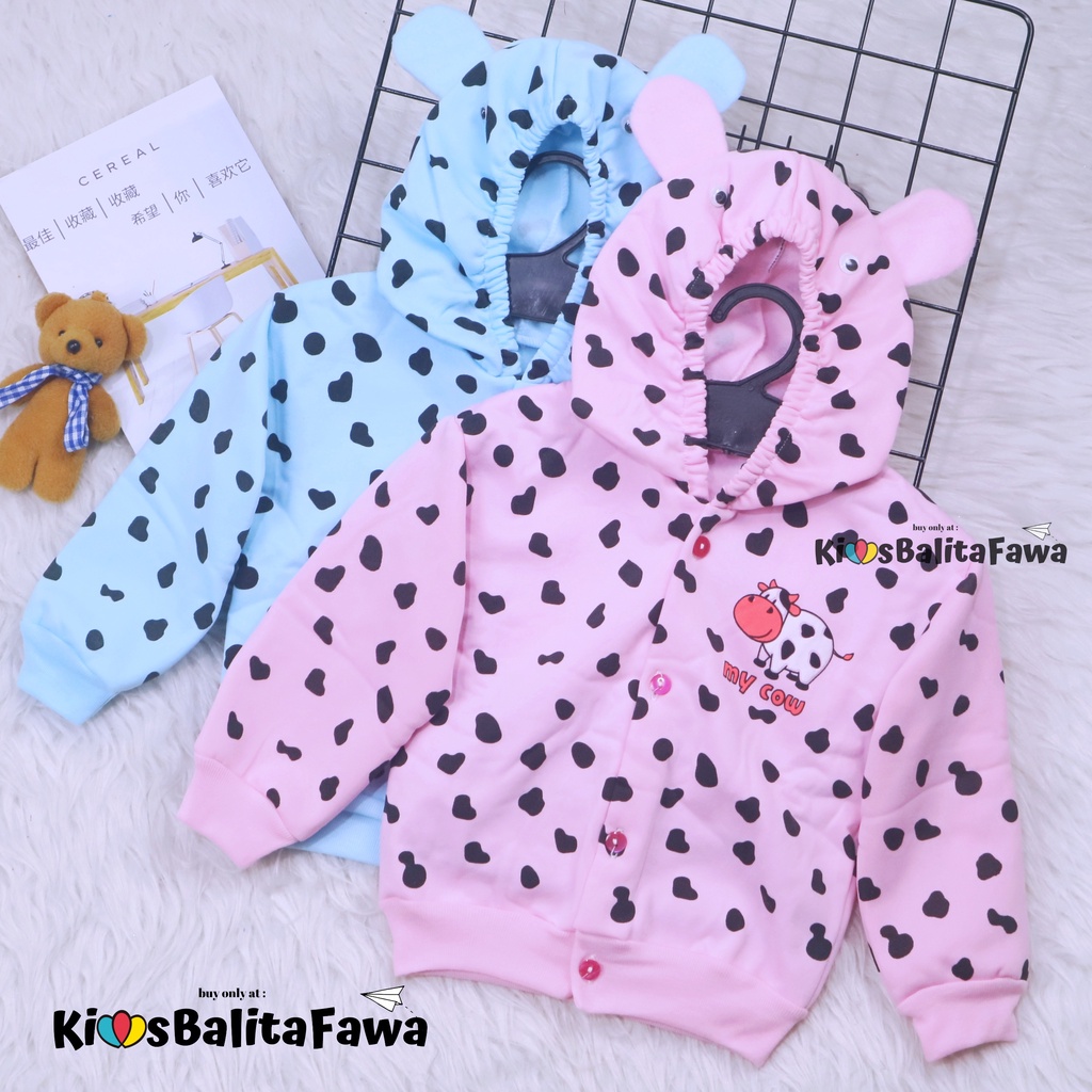 Jaket Baby Jolly uk 0-12 Bulan / Jacket Tebal HIGH QUALITY Bayi Laki Anak Perempuan Lengan Panjang