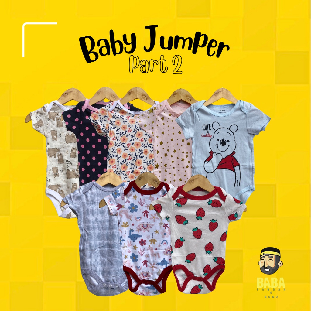 Baby Jumper/ Pakaian Bayi Jumper Part 2 3-6M 6-9M 9-12M 12-18M