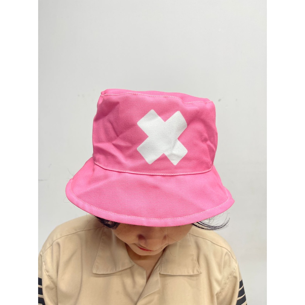 Bucket Hat Chopper Pink Kawaii Cosplay Anime Manga One Piece Unisex