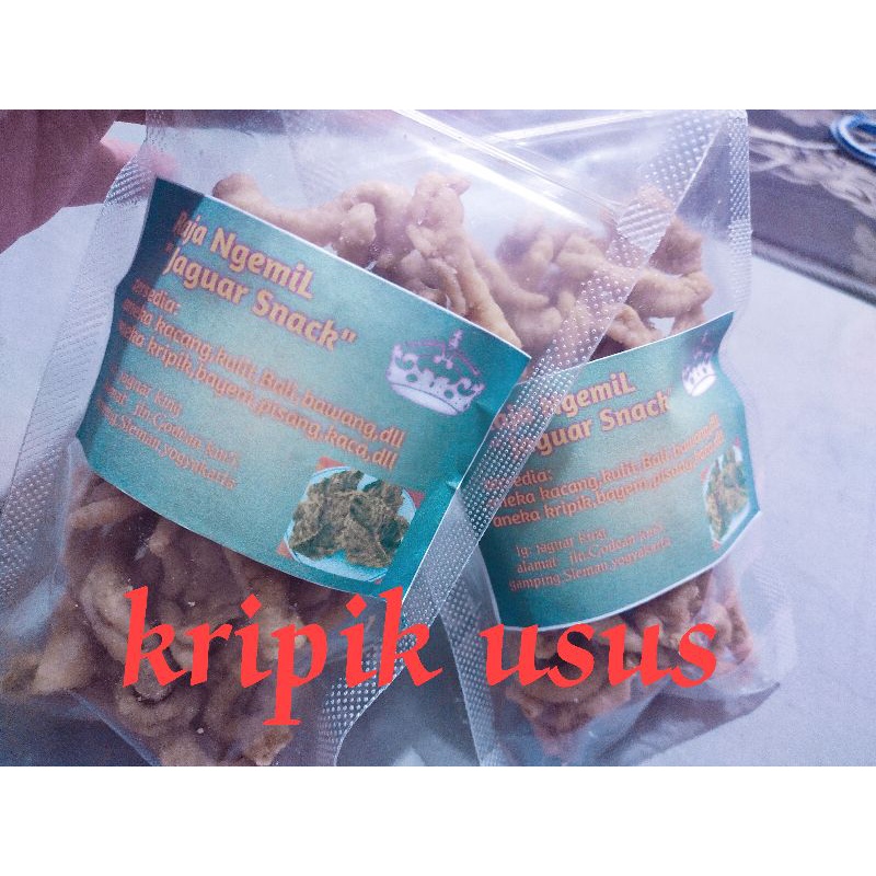 

kripik usus.