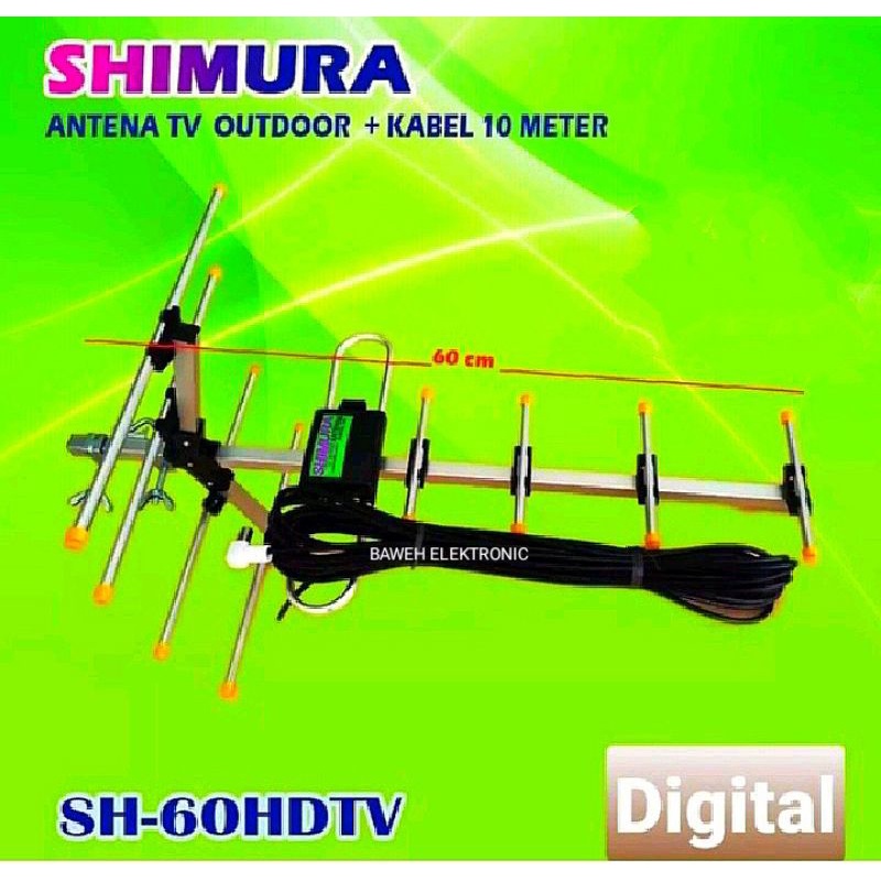 Antena TV UHF DVB-T2