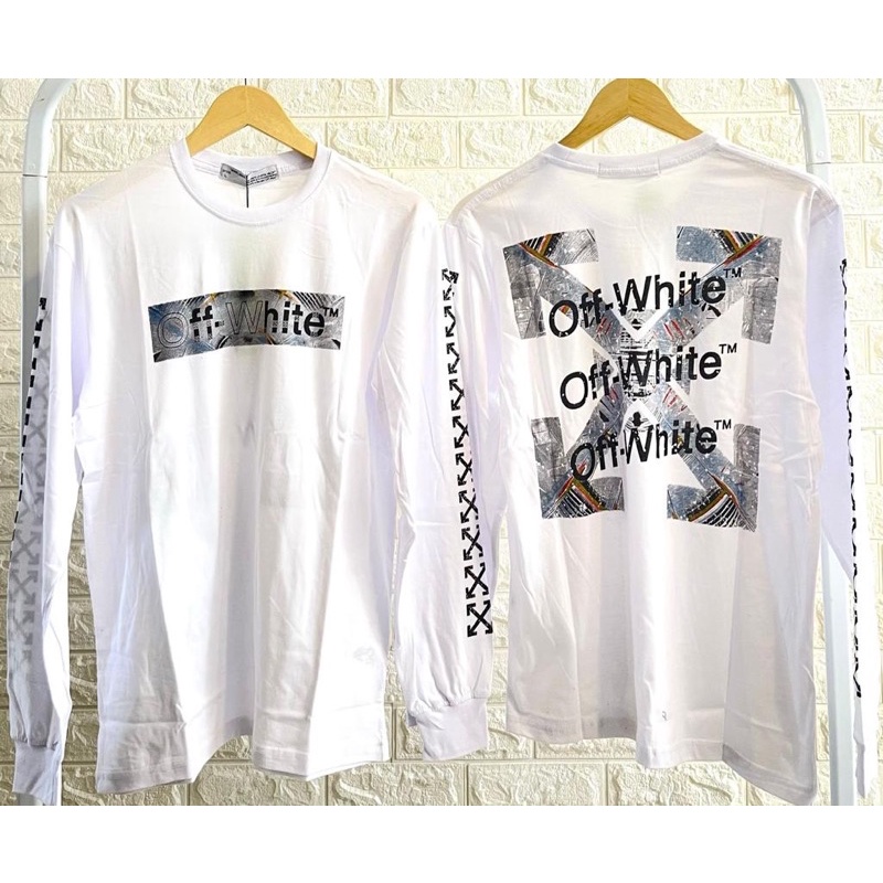 Longsleeve Off White import Premium