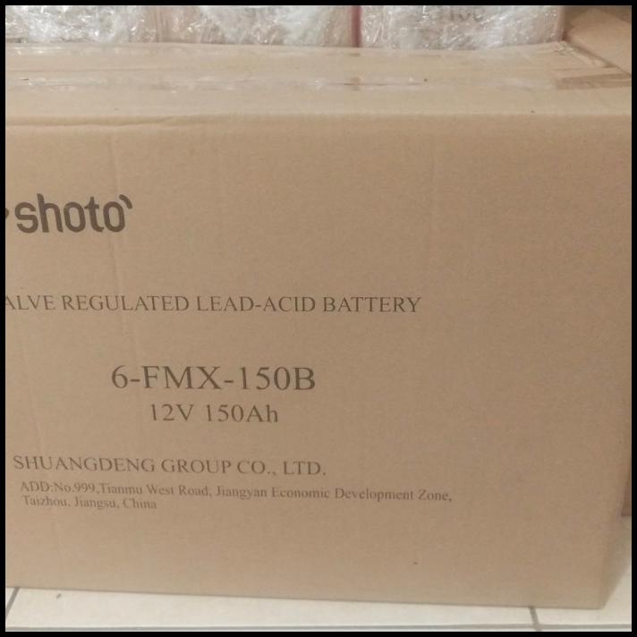 Promo Battery Vrla New Shoto 150Ah