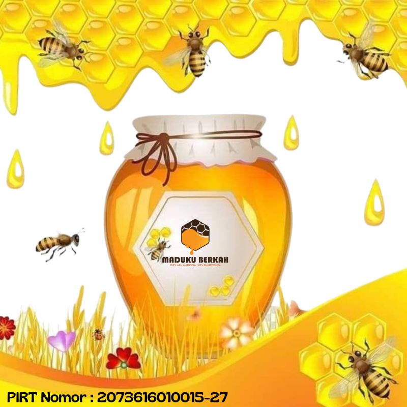 

Madu Asli Madu Murni Raw Honey 1000 gram
