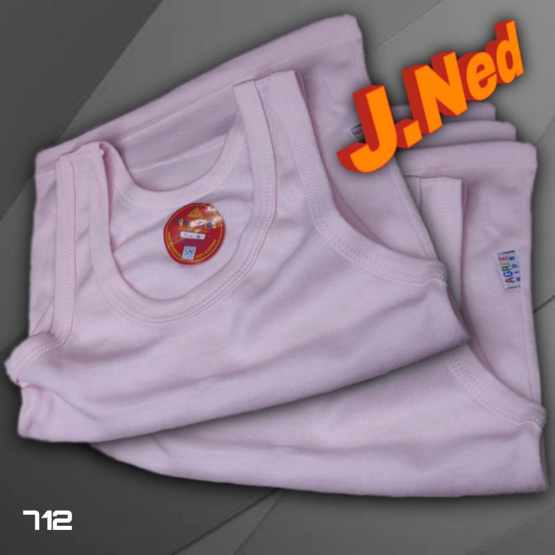 J712T | SINGLET KAOS DALAM ANAK SNI AGREE ST 03 USIA 1 - 7 TH HARGA 3 PCS