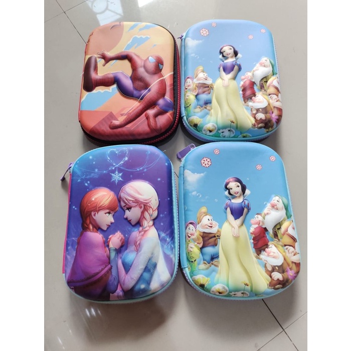 

Pencil case sleting embos 7d motif disney satuan RATU.OS25