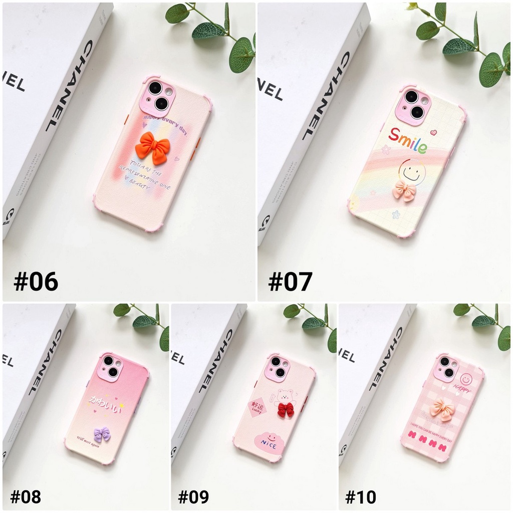 REALME C11 2021 C20 C21 C21Y C25Y C12 C25 C25S NARZO 20 30A | RIBBON 3D KOREAN Soft Case Leather Lens Cover