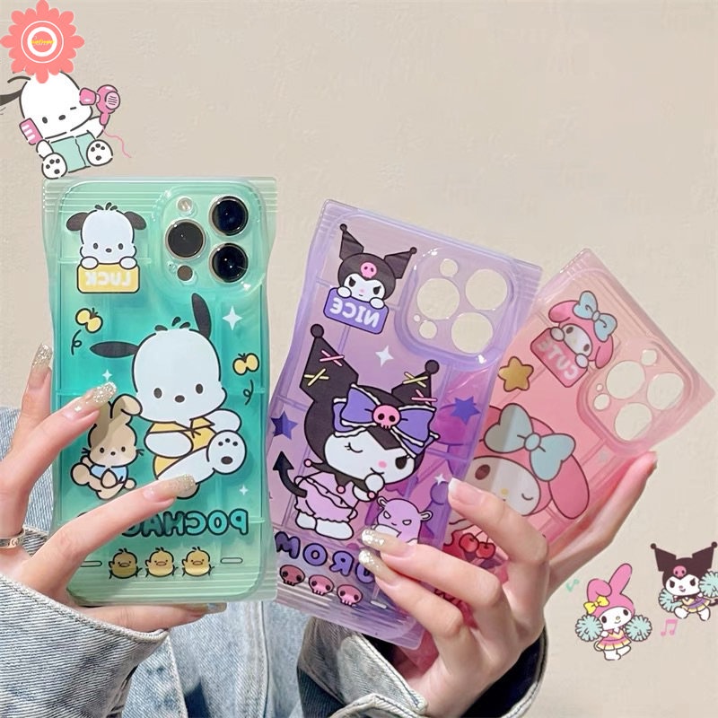 Soft Case TPU Motif Kartun Pochacco Melody Untuk IPhone 11 12 13 14 Pro Max 7 Plus XR 7 6 6s 8 Plus X Xs Max SE 2020