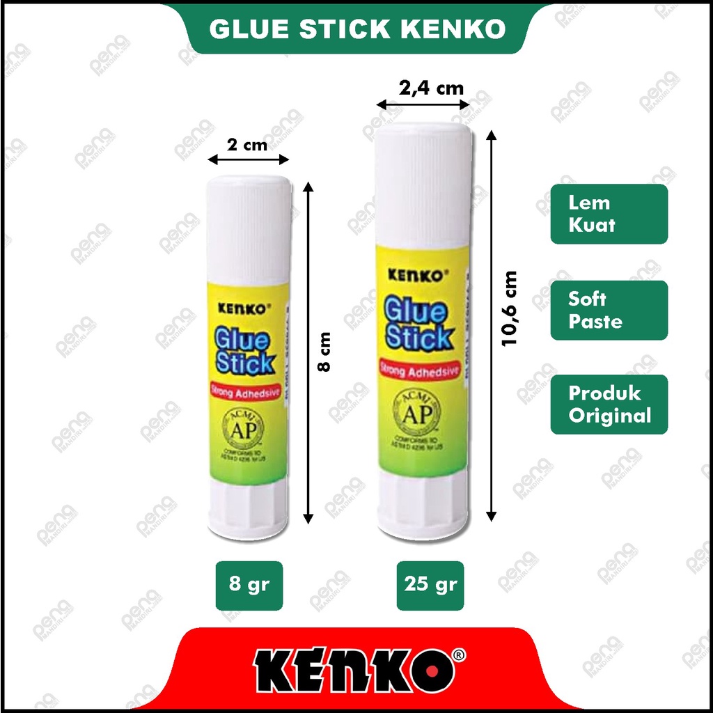 Lem Glue Stick Kenko 8 gr