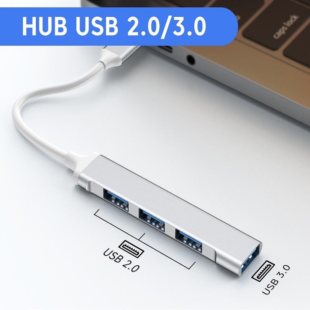 Hub expander USB Tipe-c Multifungsi Untuk Komputer