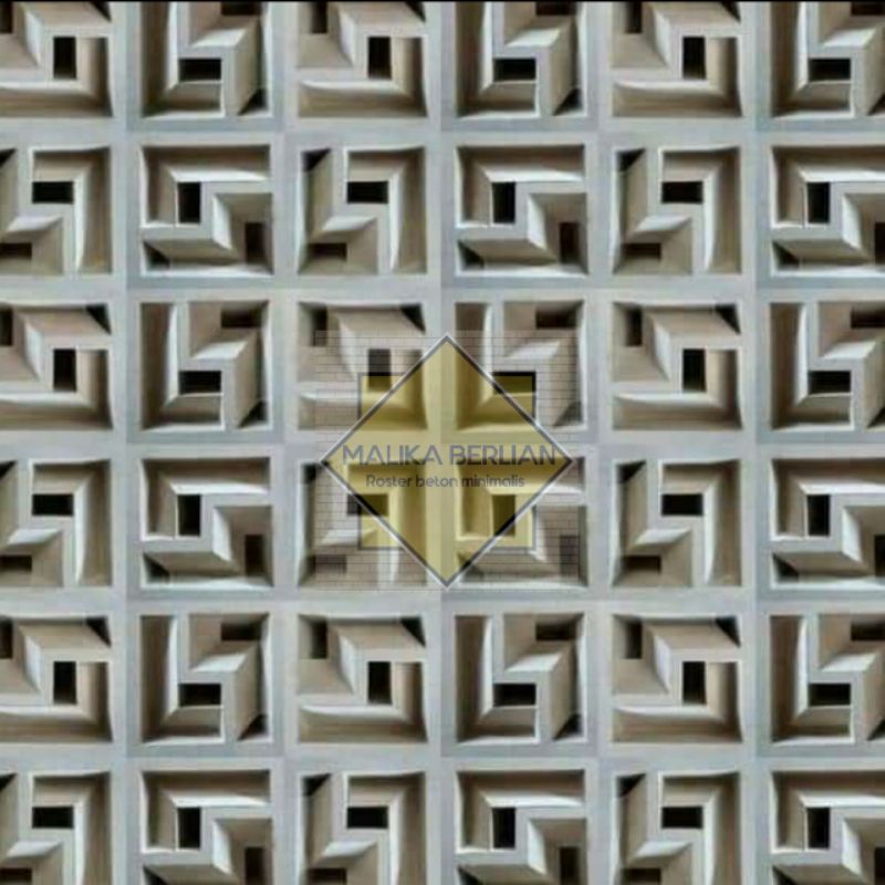 roster beton minimalis robot