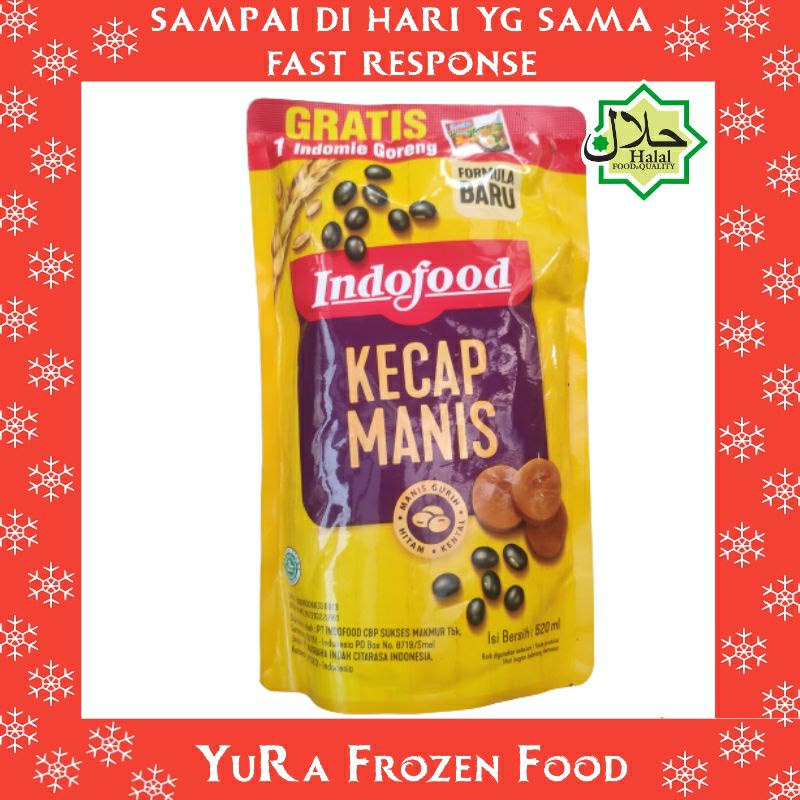 

INDOFOOD Kecap Manis 520 Ml