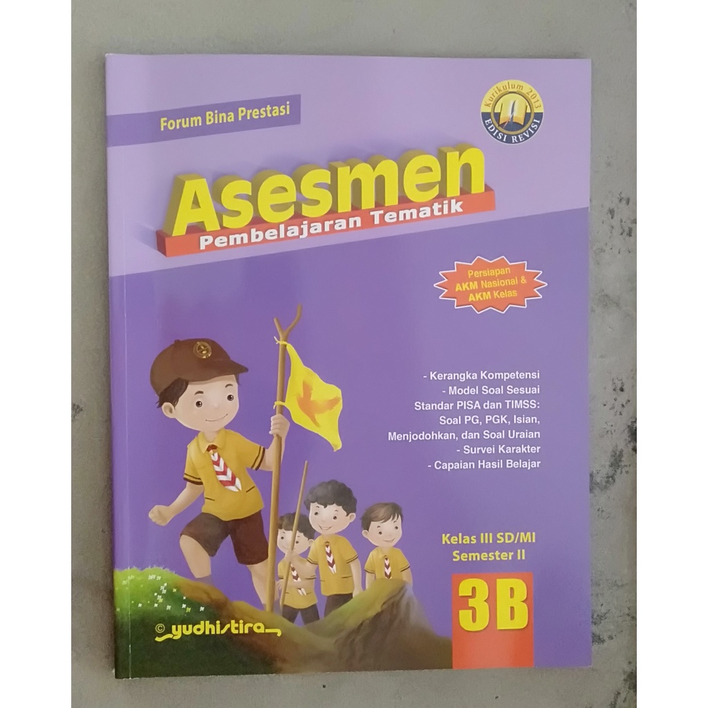 

Buku Asesmen K-13| Pembelajaran Tematik Kelas 3(B) SD/MI Semester-2