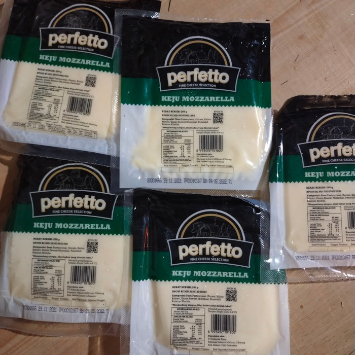 

T0P KEJU MOZZARELLA MOZARELA PERFETTO REPACK TOPPING TOPOKI NICE