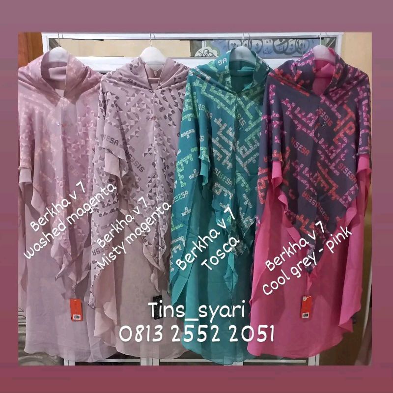 Sisesa khimar berkha vol 7 warna baru