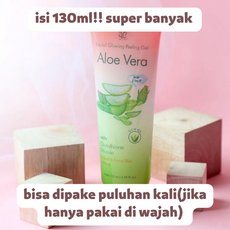 Syb Facial Glowing Peeling Gel Aloevera Syb Bpom