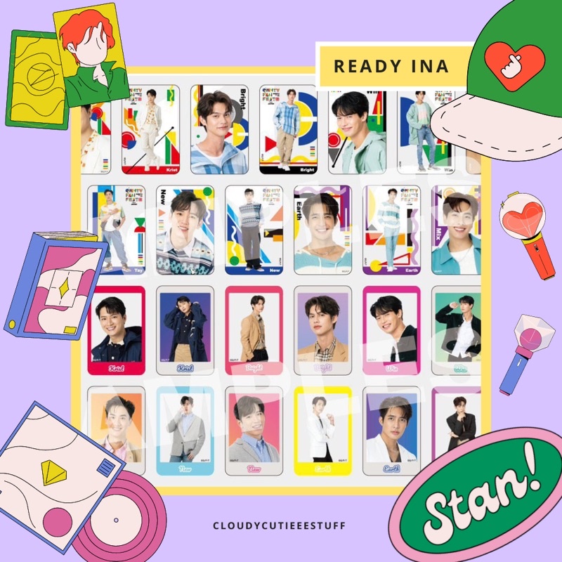 [READY STOCK] TRADING CARDS GMMTV JAPAN FANFEST 2022 OFFICIAL MD