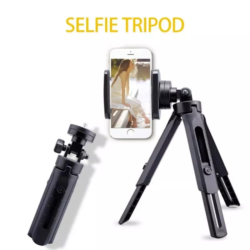 Tripod Support Mini Phone Extendable + Holder U Penyangga HP Smartphone Kamera Smartphone