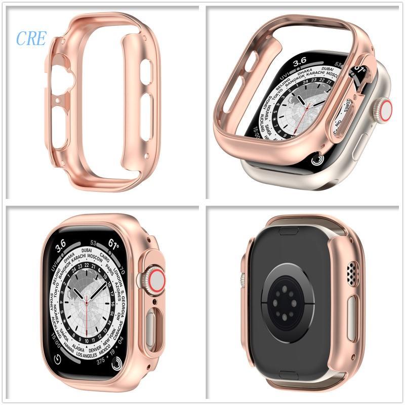 Cre Frame Bumper Pelindung Untuk Smartwatch iOS Watch 8 Ultra 49mm