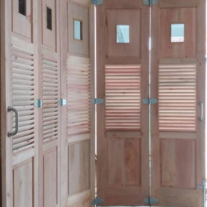 Rel Pintu Garasi Tikung 5 Daun