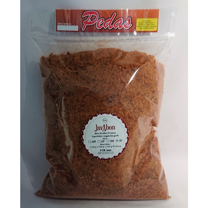

JavAbon ABON SAPI PEDAS (SPICY BEEF FLOSS) 1000